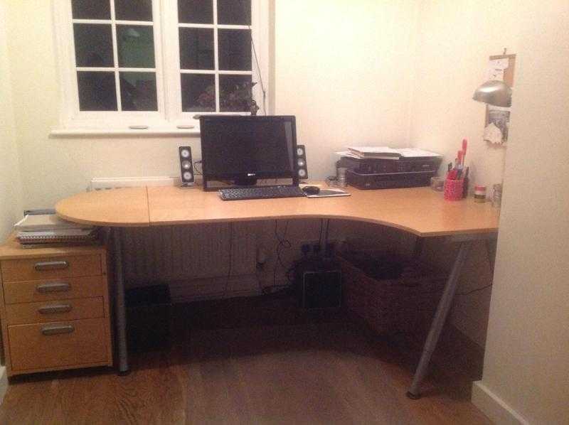 FREE Home office desk and matching drawers