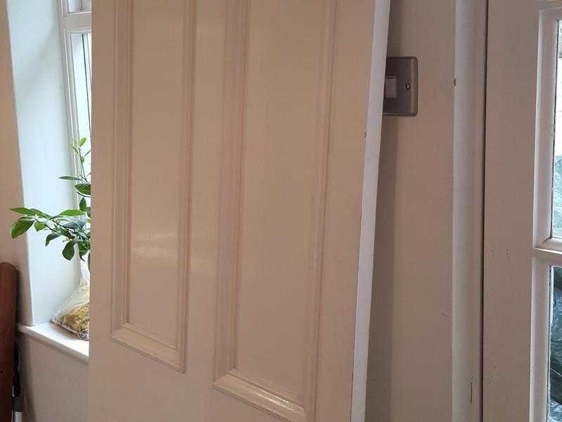 FREE Internal 4 Panel white wooden door