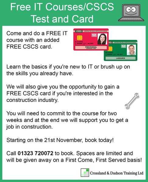 Free IT CoursesCSCS Card