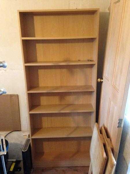 FREE Oak effect bookshelf for free