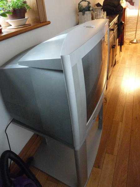 FREE  Phillips 28quot TV amp Stand Silver.