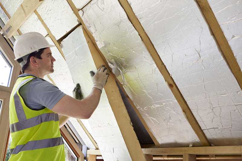 Free room in roof insulation