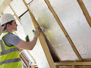 Free room in roof insulation