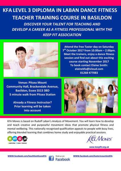 FREE Taster Day for Level 3 Diploma in Laban Dance Fitness