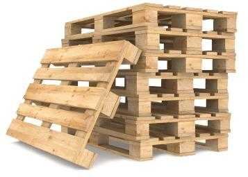 Free to collect wooden palletts