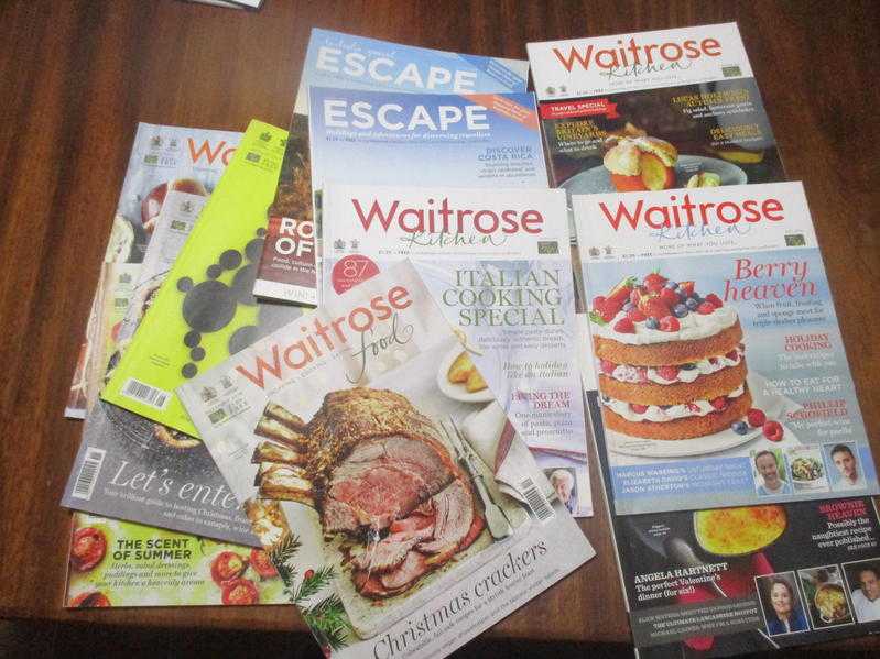 FREE Waitrose magazines