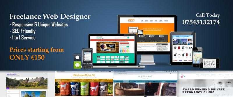 Freelance Web Designer - Design, Hosting, SEO, Maintenance