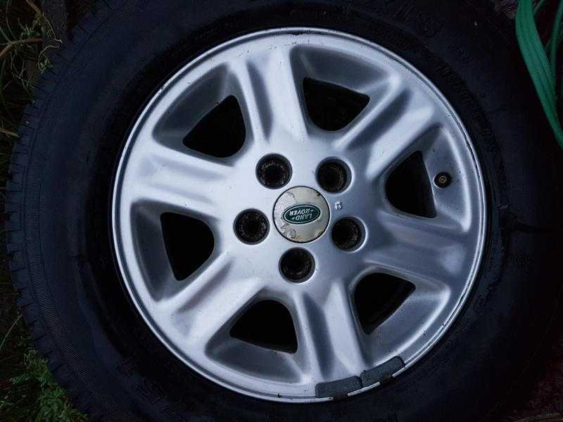Freelander tyres and alloys