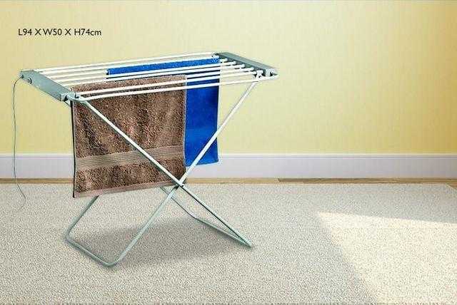 Freestanding Electric Heated Clothes Dryer  Airer