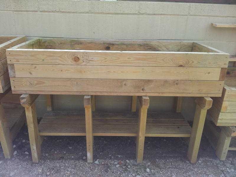 Freestanding Planter ( Wooden )