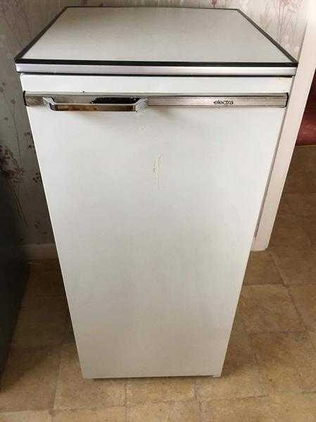 Fridge with small freezer