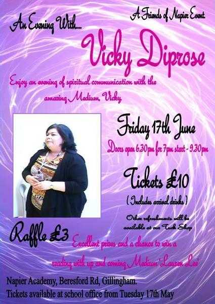 Friends of Napier present An Evening with Medium Vicky Diprose