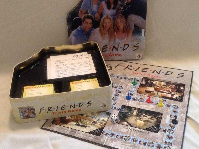 Friends Trivia Game in Collectors Edition Tin