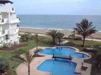 Front line beach, 2 bedroom 2 bathroom. Sleep 6. La Cala de Mijas costa Spain. 20 mins from Malaga