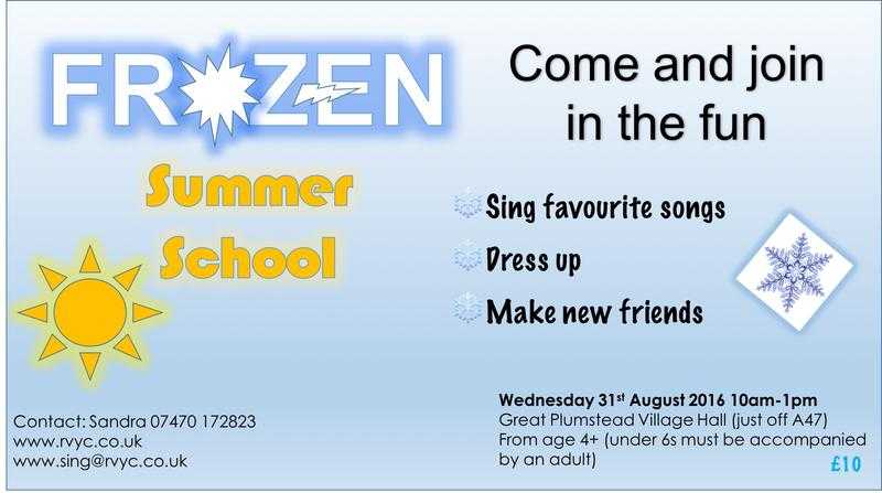 FROZEN Summer School for children - sing songs and dress up