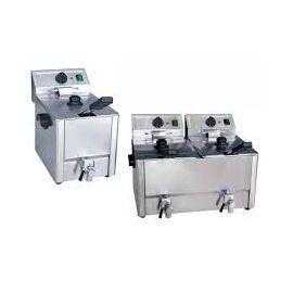 Fryer 8 l with drain