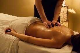 Full body massage with beautiful oriental lady