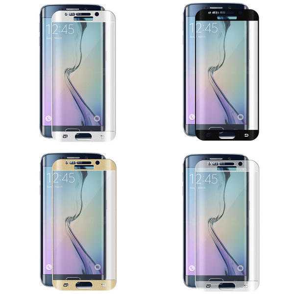 FULL CURVED 3D TEMPERED GLASS LCD SCREEN PROTECTOR FOR SAMSUNG GALAXY S6 EDGE