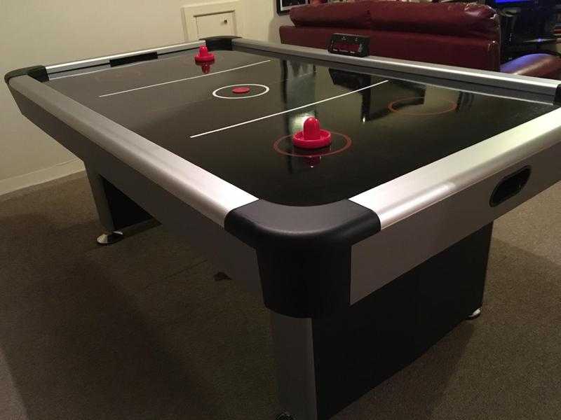 Full size air hockey table