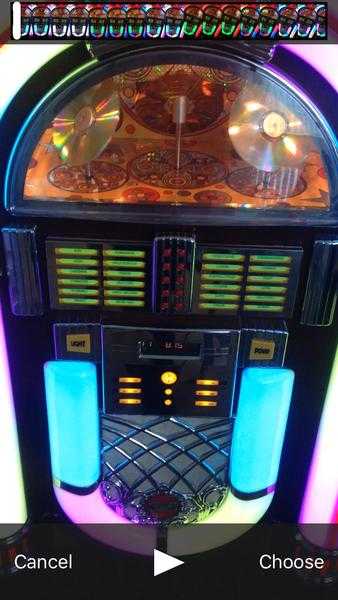 Full size juke box