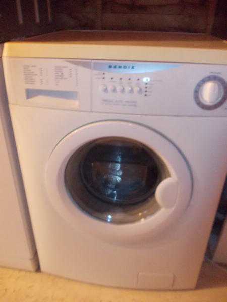 fully working bendix 6kg washing machine