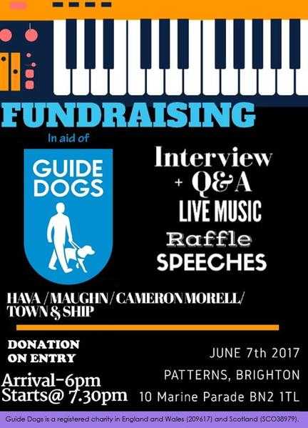 FUNDRAISING FOR GUIDE DOGS UK