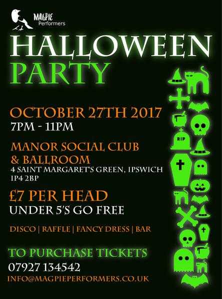 Fundraising Halloween Party