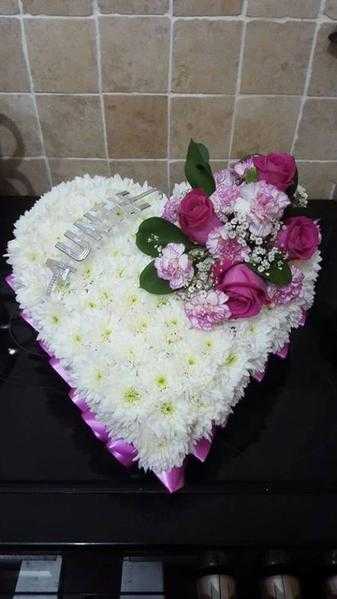 Funeral tributes, competitively priced, sympathetic service and will do my very best to help you.