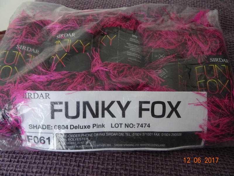 Funky Fox wool