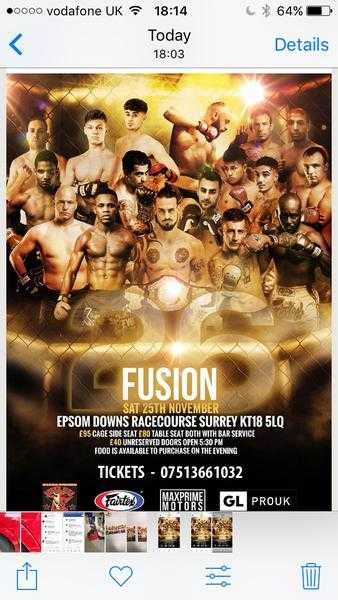 Fusion fighting championship