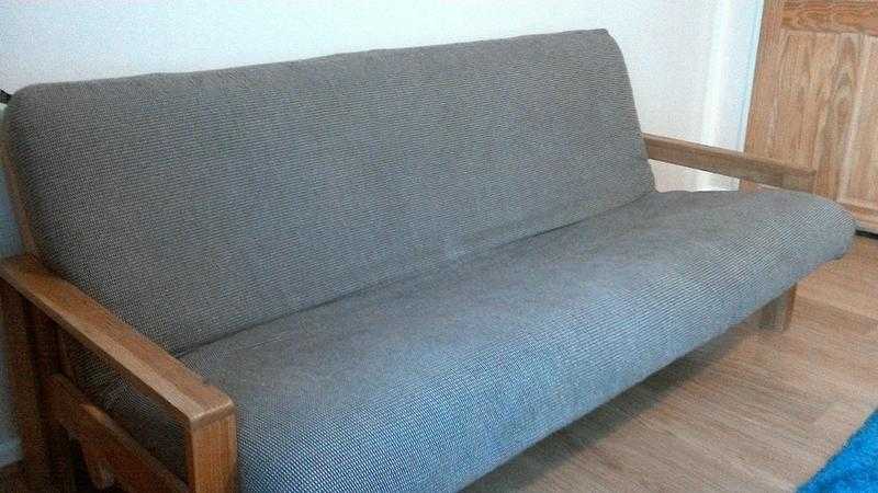 FUTON COMPANY OAK THREE SEATERS