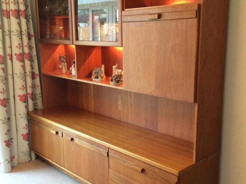 G Plan display cabinet