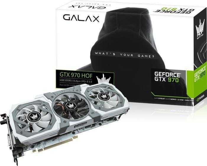 GALAX GEFORCE GTX 980 HOF 4GB (98NQH6DND2TX)