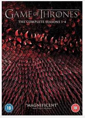 GAME OF THRONES SERIES 1 TO 4