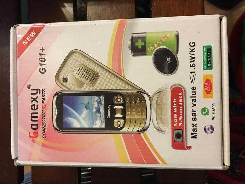 Gamexy Dual Sim Brand New Phone