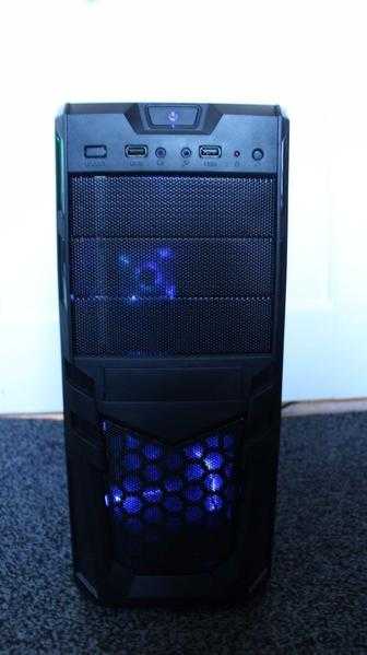 GAMING COMPUTER AMD Quad Core 3.6Ghz 8GB 500GB HDD PC