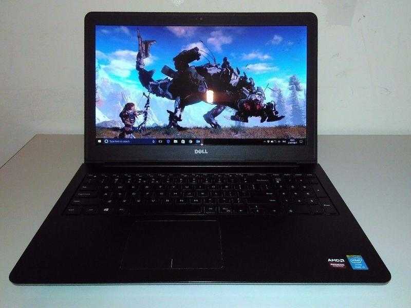 GAMING DELL LAPTOP 15,6quot -QUAD CORE i5 - DEDICATED RADEON - 8 GB - 1TB SSHD - WARRANTY - UK DELIVERY