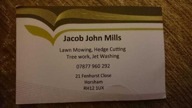 Garden care, Hedge-cutting, Tree Work and Jet washing