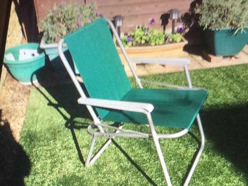 garden chairs x 4