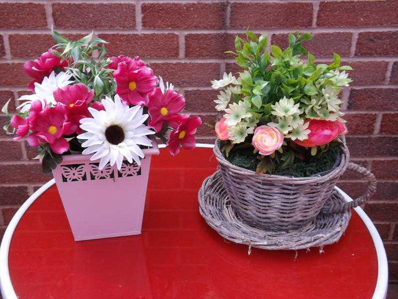 Garden flower planters