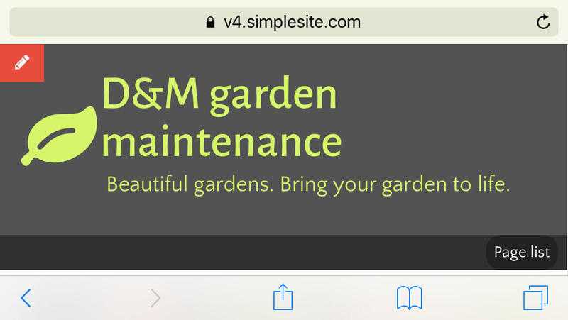 Garden maintenance