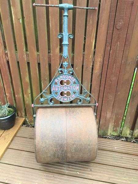 Garden roller cast iron