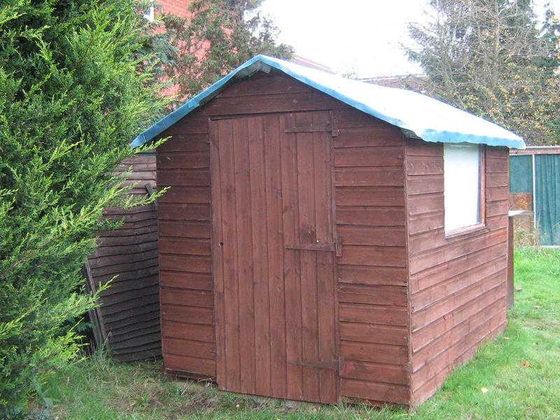 GARDEN SHED 8ft x 6ft