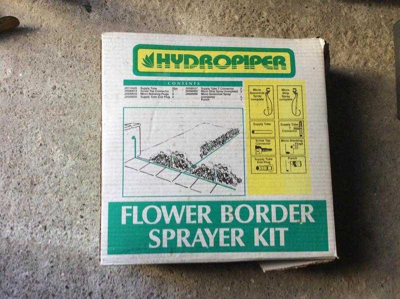 Garden sprayer kit