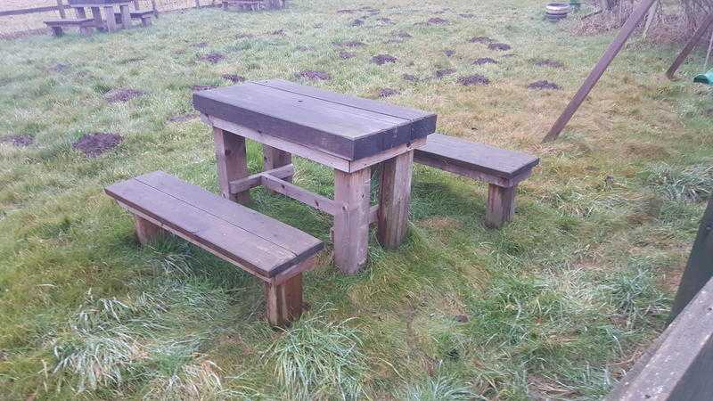 Garden Table amp Benches