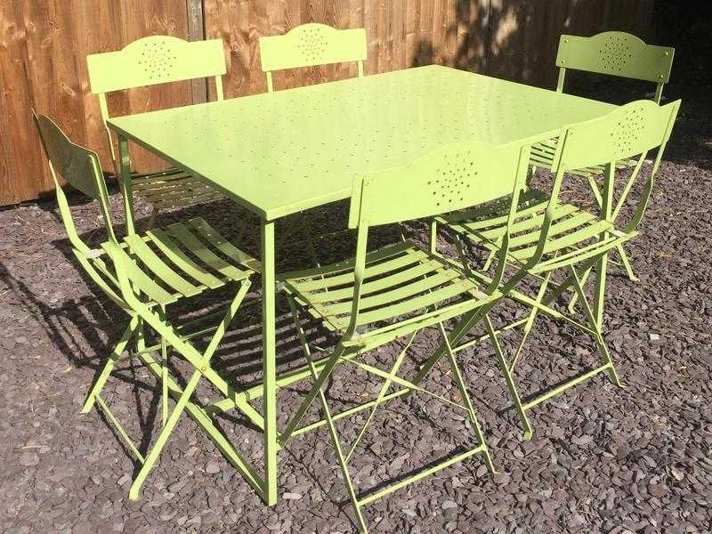 Garden table amp x6 chairs for sale
