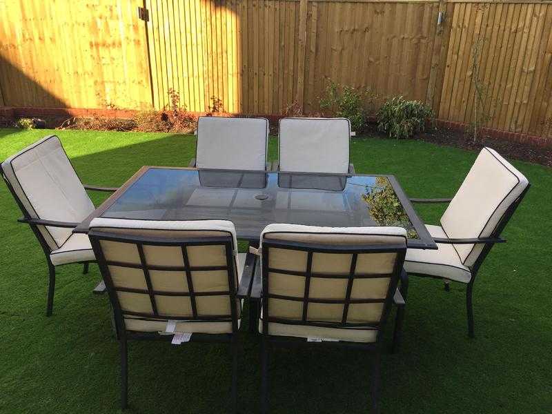 Garden table and chairs