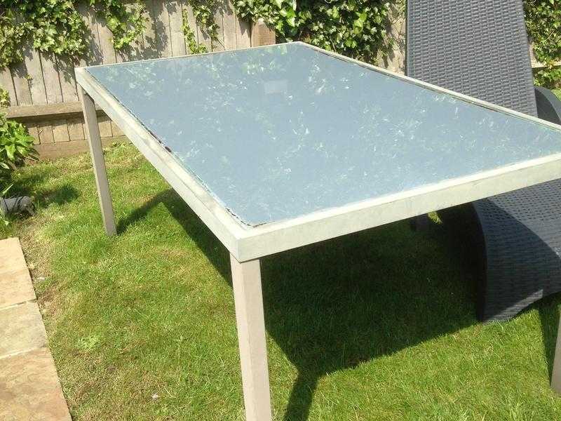 Garden table only FREE - (chairs NOT included)