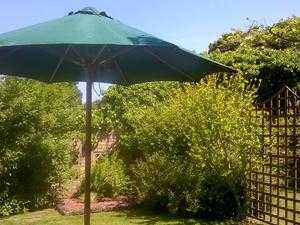 Garden umbrella with stand 40