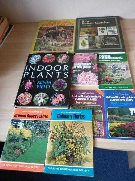 GARDENING BOOKS (9)